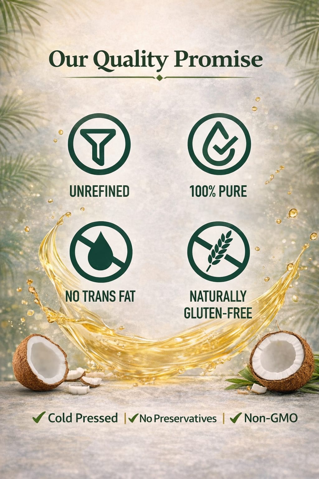 Keranest Coconut Oil - 500 ml