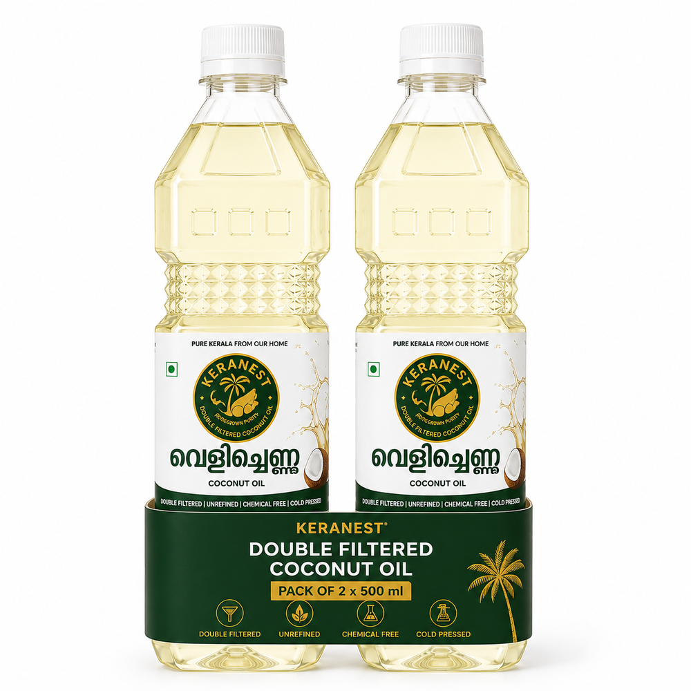 Cold Pressed Coconut Oil – Value Pack (2 x 500ml)