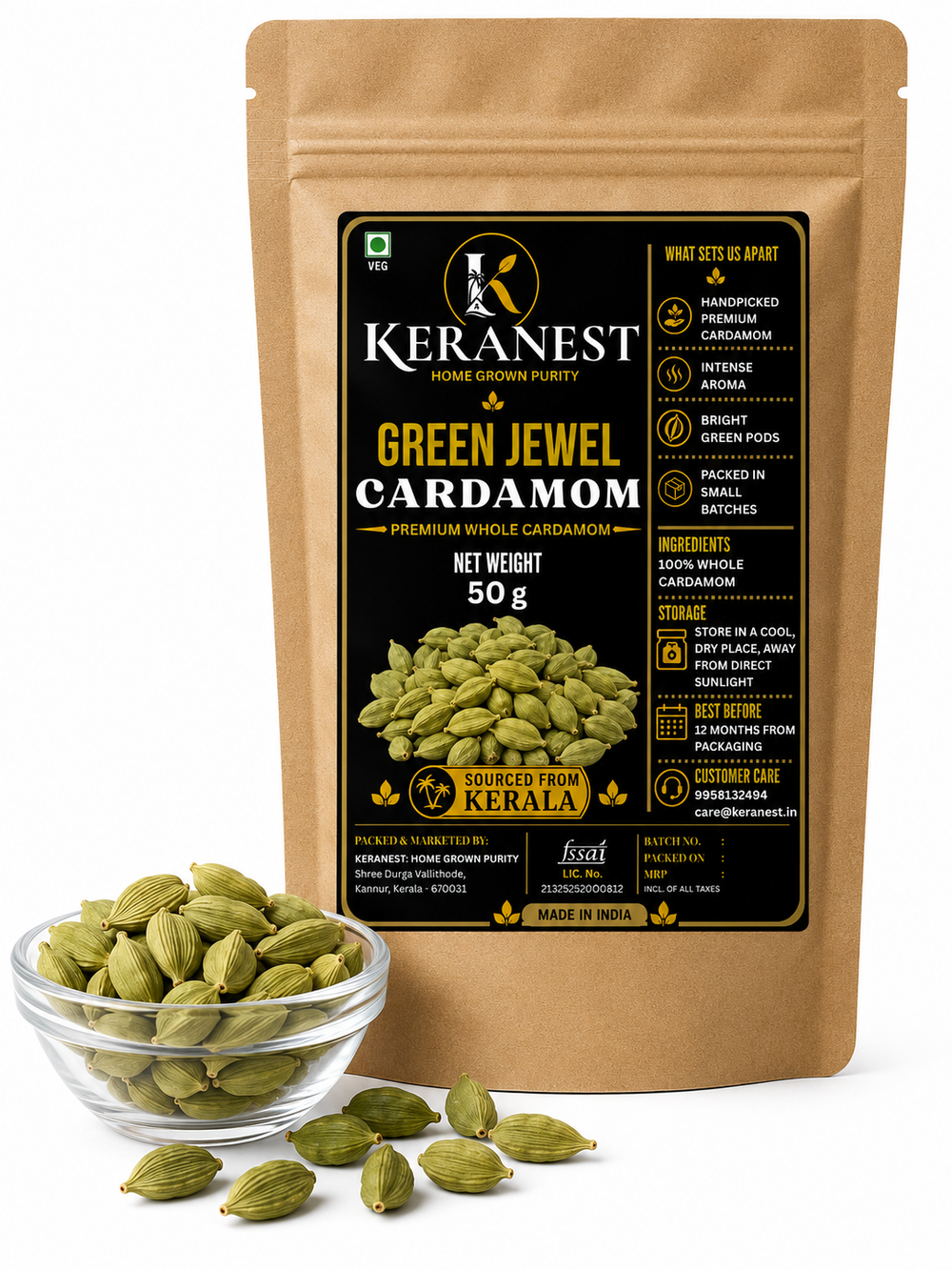 Green Jewel Cardamom