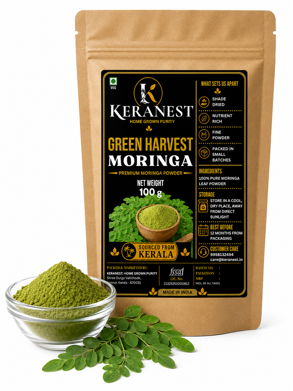 Green Harvest Moringa Powder