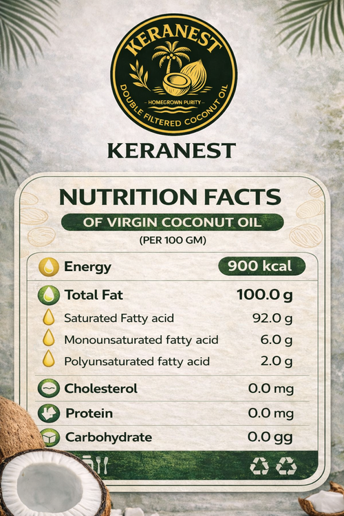 Keranest Coconut Oil - 1 litre
